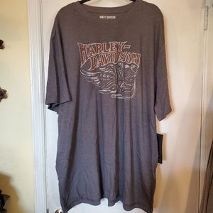 Harley-Davidson NWT 3x gray wings shirt